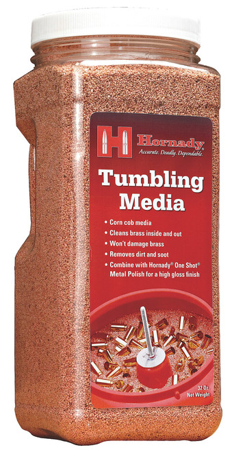 Hornady 050303 One Shot Media Tumbler 76 oz Ground Corn Cob                                                                                                                                             