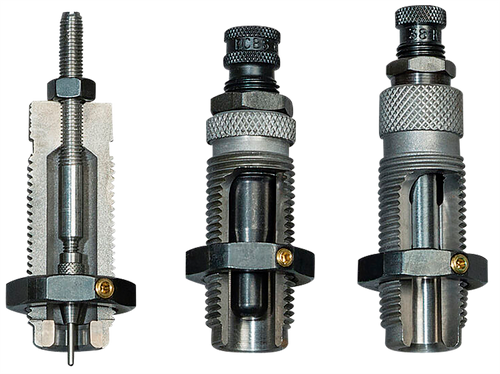RCBS 19108 Roll Crimp 3-Die Set Group B .45 Colt (LC)                                                                                                                                                   