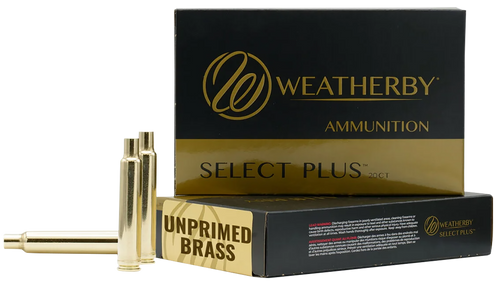 Weatherby BRASS240 Unprimed Cases  240WthbyMag Rifle Brass 20/Box                                                                                                                                       