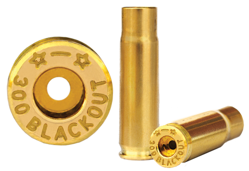 Starline Brass 300BLKEUP100 Unprimed Cases  300 Blackout Rifle Brass 100 Per Bag                                                                                                                        