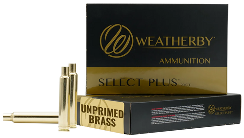 Weatherby BRASS653 Unprimed Cases  6.5-300WthbyMag Rifle Brass 20/Box                                                                                                                                   