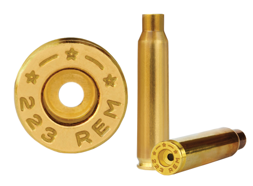 Starline Brass 223REMEUP100 Unprimed Cases  223 Rem Rifle Brass 100 Per Bag                                                                                                                             