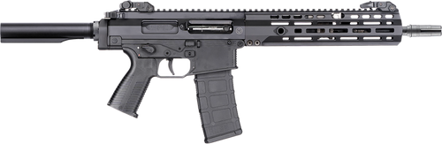 B&T Firearms BT-500290-US SPC  223 Rem/5.56 NATO 33+1 10.50" Black Anodized Threaded Barrel, M-LOK Handguard, Black Hardcoat Anodize Receiver, Black Polymer Buffer Tube, Black Polymer Grip            