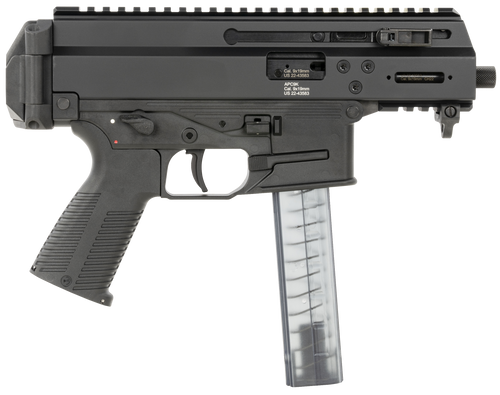B&T Firearms 36045 APC 9K Pro 9mm Luger 30+1 4.30" Black Threaded Barrel, Black Aluminum/Polymer Frame, Picatinny Rail, Black Polymer Grip, M-LOK Slots, Ambidextrous                                   