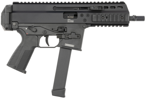 B&T Firearms 36039G APC Pro 9mm Luger 33+1 6.80" Black Steel Barrel, M-LOK Handguards, Black Hard Coat Anodized Aluminum Picatinny Rail Receiver, Black Polymer Grips, Ambidextrous                     