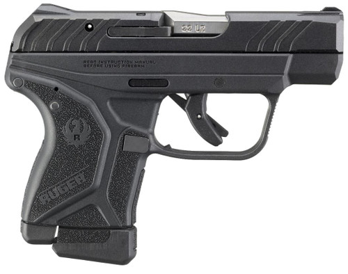 Ruger 13705 LCP II  22 LR 10+1 2.75" Satin Stainless Barrel, Black Oxide Serrated Slide & Textured Polymer Frame/Grip, Lite Rack System                                                                 