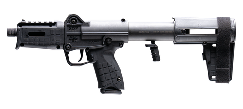 Kel-Tec SDP9BLK SUB SDP 9mm Luger 17+1 Threaded Barrel, Receiver w/Picatinny Rail, Folding Pistol Brace, Polymer Grip                                                                                   