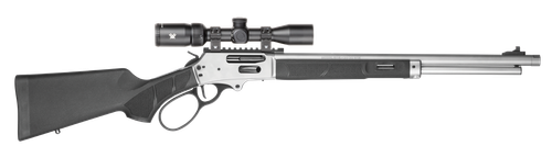 Smith & Wesson 14824 1854 Combo 30-30 Win 6+1 20" Stainless Steel Threaded Barrel & Receiver w/Picatinny Rail, M-LOK Forend, Black Fixed Synthetic Stock, Vortex Crossfire HD 2-7x32mm Scope            
