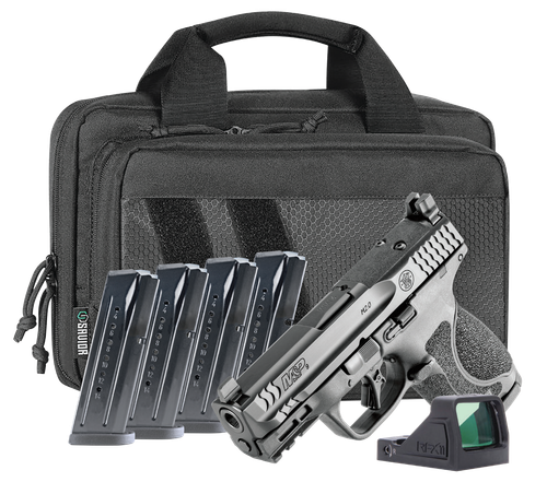 Smith & Wesson M&P9 2.0 14781 9MM Luger COMPACT 15+1 OPTIC READY NO SAFETY CARRY ON BUNDLE
