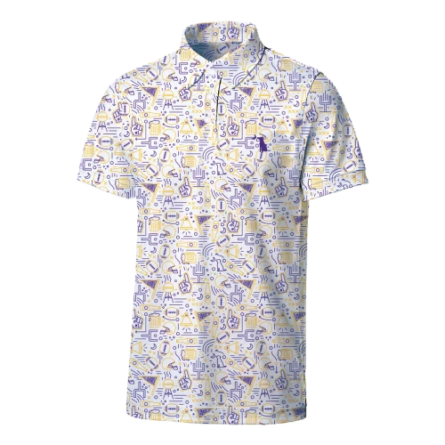 DIRTY MYRTLE POLO - COLLEGIATE
