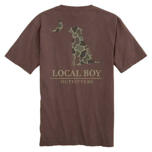 BRUSH CAMO DOG & MOON SS TEE