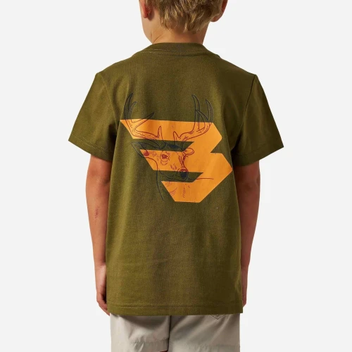 YOUTH DEER FLYING B (ORANGE)