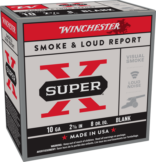 Winchester Ammo XBP10W Super X Blank 10Gauge 2.87" 25 Per Bx/10 Case                                                                                                                                    