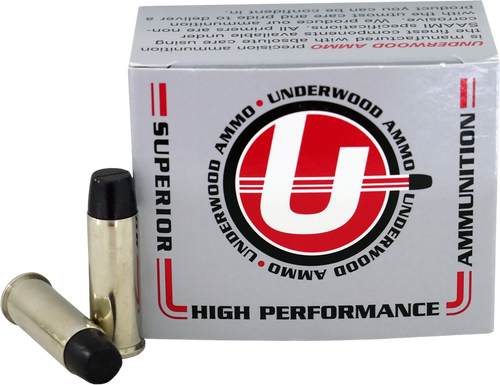 Underwood Ammo 723 Gas Check  44RemMag 305gr Hard Cast Long Wide Nose 20 Per Box/10 Case                                                                                                                