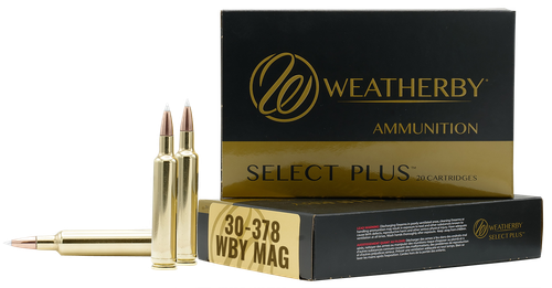 Weatherby B303180TTSX Select Plus  30-378WthbyMag 180gr Barnes Tipped TSX Lead Free 20 Per Box/10 Case                                                                                                  
