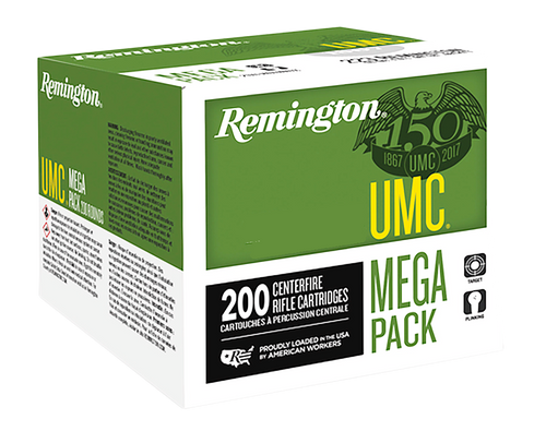 Remington Ammunition 20107 UMC Mega Pack 300Blackout 150gr Full Metal Jacket 200 Per Box/1 Case *Loose                                                                                                  