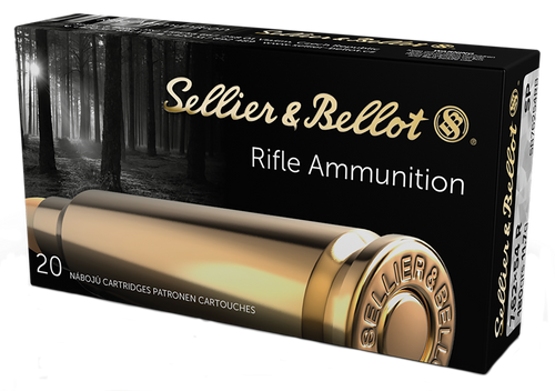 Sellier & Bellot SB76254RB Rifle  7.62x54mmR 180gr Soft Point 20 Per Box/20 Case                                                                                                                        