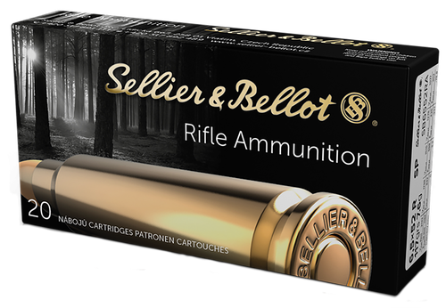 Sellier & Bellot SB6552RA Rifle  6.5x52mmR 117gr Soft Point 20 Per Box/25 Case                                                                                                                          