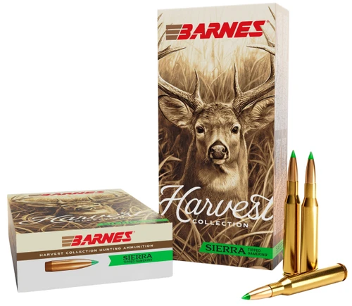 Barnes Bullets 32483  Harvest 7mmPRC 180gr Sierra Tipped GameKing 20 Per Box/10 Case                                                                                                                    