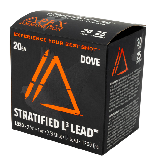 APEX AMMO ED20-78    20G 2.75 1              25/10