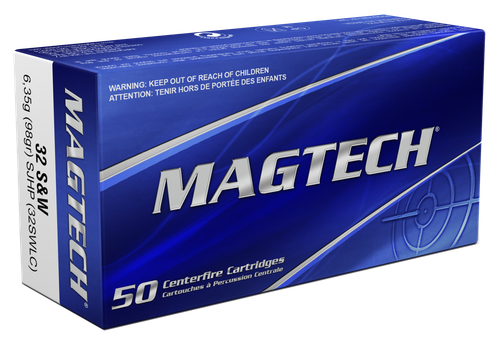 Magtech 32SWLC Range/Training  32S&WLong 98gr Semi Jacketed Hollow Point 50 Per Box/20 Case                                                                                                             