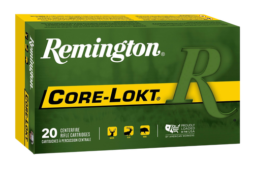Remington Ammunition 20057 Core-Lokt  6.5PRC 140gr Pointed Soft Point 20 Per Box/10 Case                                                                                                                