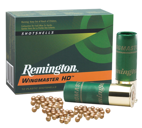 Remington Ammunition 20763 Wingmaster HD  20Gauge 3" 1 1/8oz 4Shot 10 Per Box/10 Case                                                                                                                   