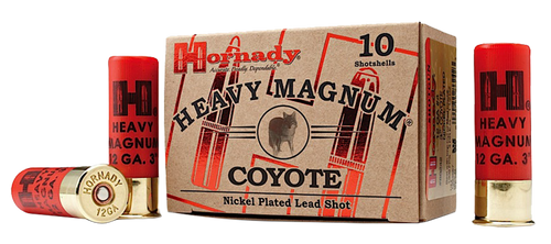 Hornady 86224 Heavy Magnum Coyote 12 Gauge 3" 1 oz 00 Buck Shot 10 Per Box/ 10 Case                                                                                                                     