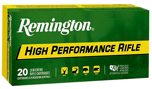 Remington Ammunition 27800 High Performance Rifle 243Win 80gr Pointed Soft Point 20 Per Box/10 Case                                                                                                     
