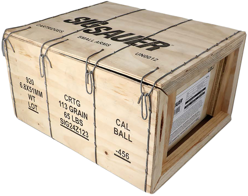 Sig Sauer MH68MM113B920 Hybrid  6.8mm 113gr 920rnds *Crate                                                                                                                                              