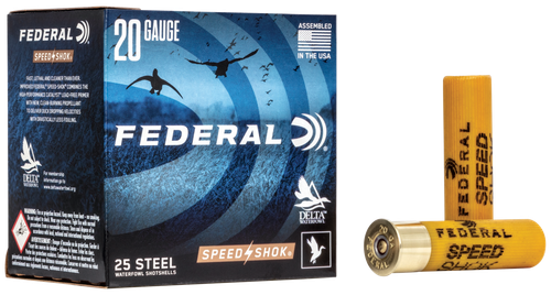 Federal WF2093 Speed-Shok  20Gauge 3" 7/8oz 3Shot 25 Per Box/10 Case                                                                                                                                    