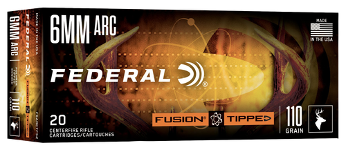 Federal F6ARCTFS2   6ARC 110gr Fusion Tipped 20 Per Box/10 Case                                                                                                                                         