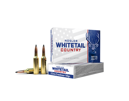 Nosler 40105   6.5Creedmoor 140gr Spitzer Boat Tail 20 Per Box/10 Case                                                                                                                                  