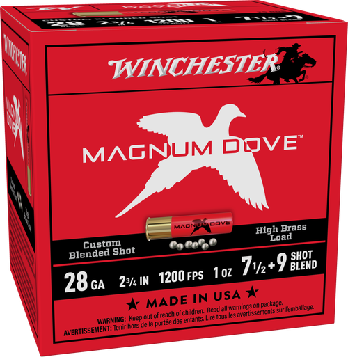 WIN MD2879  MAG DOVE 28G 2-3/4" 1-1/4 7.5/9  25/10