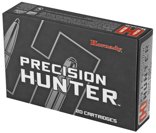 Hornady 8143 Precision Hunter  25-06Rem 110gr Extremely Low Drag eXpanding 20 Per Box/10 Case                                                                                                           