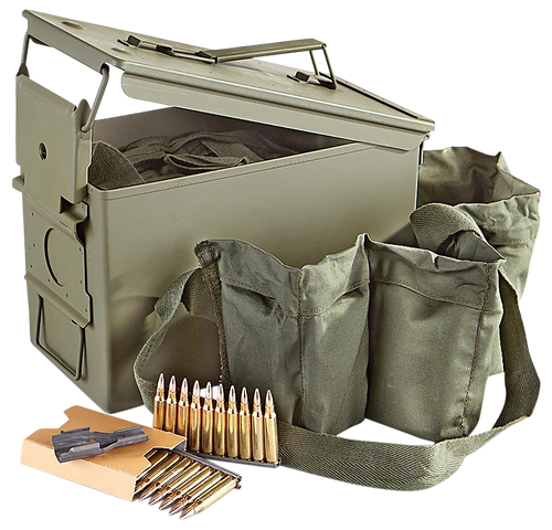 PMC 223AMB Bronze  223Rem 55gr Full Metal Jacket 840 Per Box/2 Case *Includes Ammo Can & Bandoleer                                                                                                      