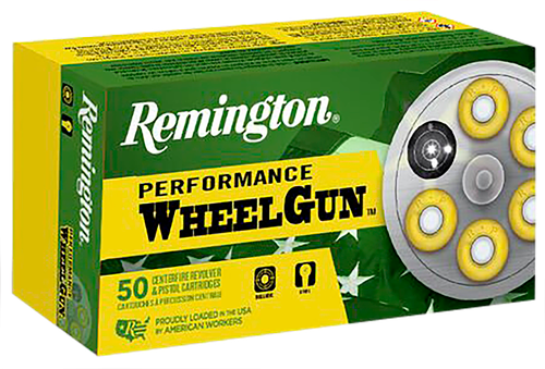 Remington Ammunition 22273 Performance WheelGun  38ShortColt 125gr Lead Round Nose 50 Per Box/10 Case                                                                                                   