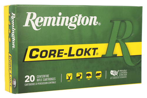 Remington Ammunition 20055 Core-Lokt  7PRC 175gr Pointed Soft Point 20 Per Box/10 Case                                                                                                                  