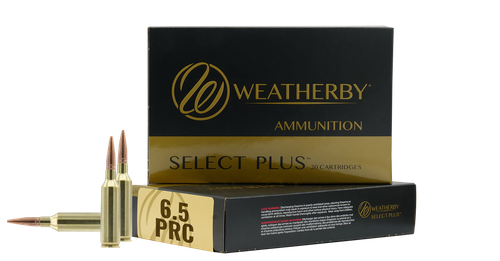 Weatherby M65PRC124HCB Select Plus  6.5PRC 124gr Hammer Custom 20 Per Box/10 Case                                                                                                                       