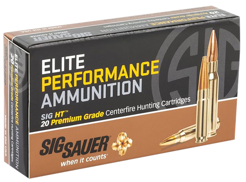 Sig Sauer E270H120 Elite Copper Hunting  270Win 130gr Copper Solid 20 Per Box/10 Case                                                                                                                   