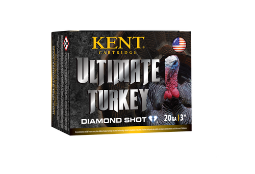 Kent Cartridge C203TK364 Ultimate Turkey 20Gauge 3" 1 1/4oz 4Shot 10 Per Box/10 Case                                                                                                                    