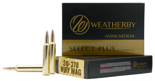 Weatherby H303220ELDX Select Plus  30-378WthbyMag 220gr Hornady ELD X 20 Per Box/10 Case                                                                                                                