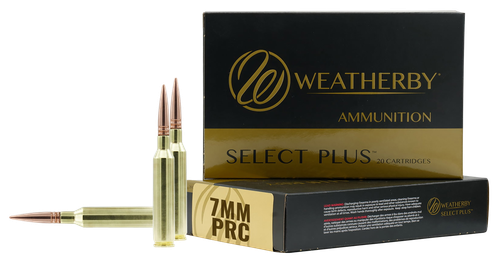 Weatherby F7PRC150SCO Select Plus  7mmPRC 150gr Swift Scirocco 20 Per Box/10 Case                                                                                                                       