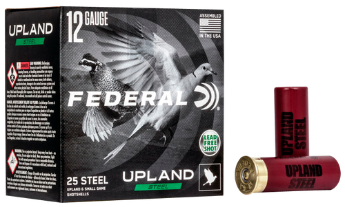 Federal USH1226 Upland Field & Range 12Gauge 2.75" 1oz 6Shot 25 Per Box/10 Case                                                                                                                         