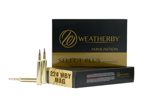 Weatherby M22437HCB   224WthbyMag 37gr Hammer Custom 20 Per Box/10 Case                                                                                                                                 