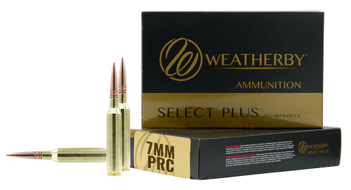 Weatherby M7PRC177HCB Select Plus  7mmPRC 177gr Hammer Custom 20 Per Box/10 Case                                                                                                                        