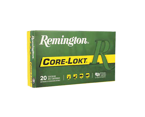 Remington Ammunition 20113 Core-Lokt  300Blackout 130gr Pointed Soft Point 20 Per Box/10 Case                                                                                                           