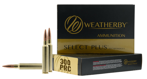 Weatherby F300P180SCO Select Plus  300PRC 180gr Swift Scirocco 20 Per Box/10 Case                                                                                                                       