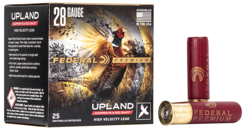 Federal P28375 Premium Wing-Shok High Velocity 28Gauge 2.75" 3/4oz 7.5Shot 25 Per Box/10 Case                                                                                                           