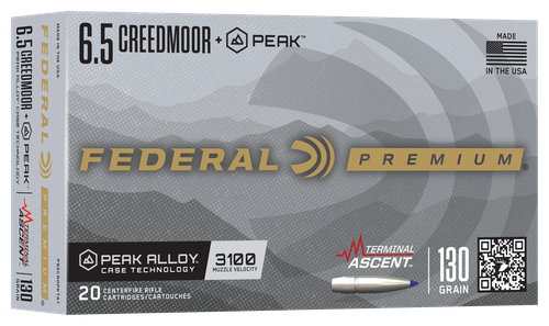 FED P65CRDPKTA1    65CRD+PEAK 130GR TA       20/10